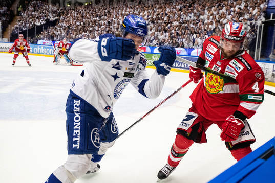 Leksands Johan Porsberger och Moras Viktor Amnér