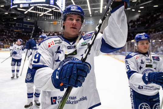 Leksands David Rundqvist  jublar