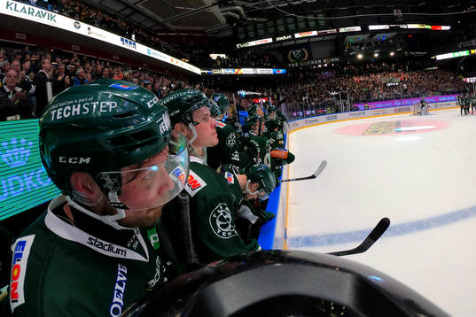 Färjestads Alexander Johansson och Carl Jakobsson