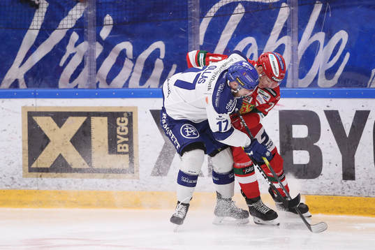 Leksands Jesper Ollas och Marek Daloga