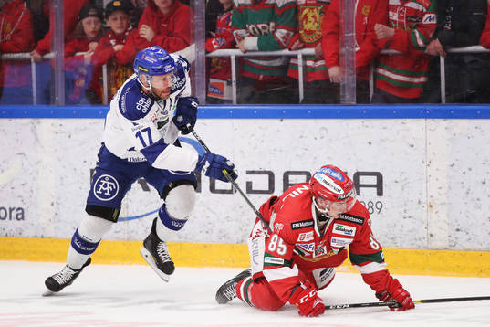 Moras Michael Haga och Leksands Jesper Ollas