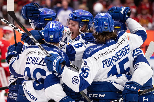 Leksands Anton Karlsson jublar