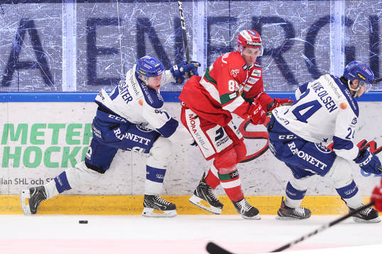 Leksands Lucas Nordsäter och Moras Michael Haga