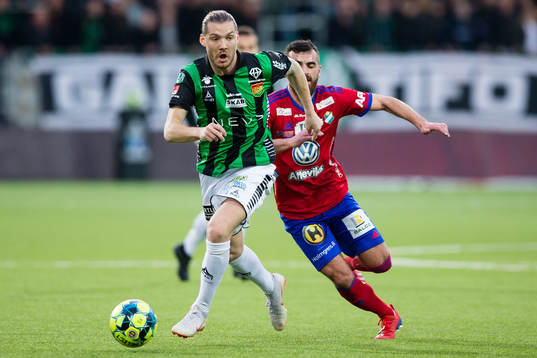 GAIS Karl Bohm och Östers Liridon Silka