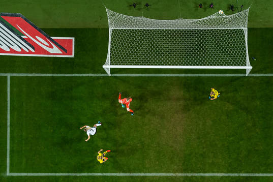 Kathrin Hendrich of Germany celebrates