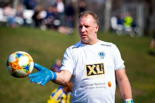 Åtvidabergs målvakt Henrik Gustavsson