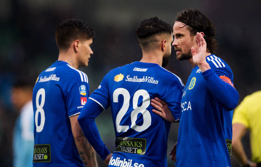 Sundsvalls David Batanero, Omar Eddahri och Linus Hallenius