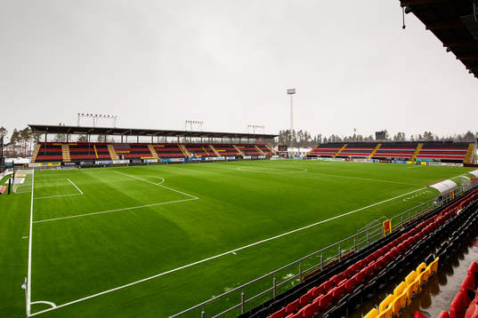 Vy över Jämtkraft Arena