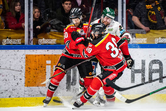 Luleås Daniel Sondell och Pontus Själin