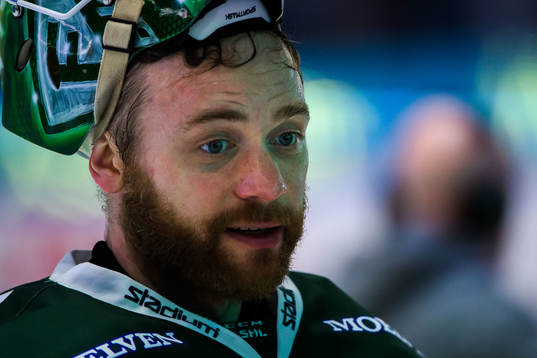 Färjestads målvakt Markus Svensson