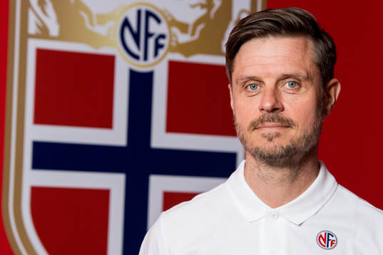 Alexander Straus, U23 head coach of Norway, poses for a