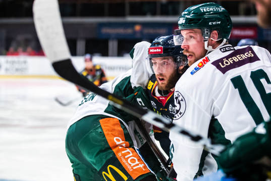 Djurgårdens Robin Norell och Färjestads Alexander