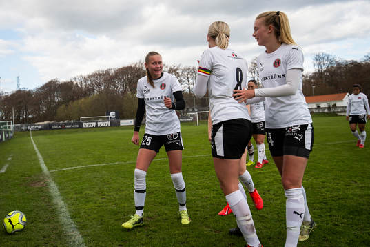 Hittarps Isabelle Angel, Anna Löfving och Emilia Jönsson