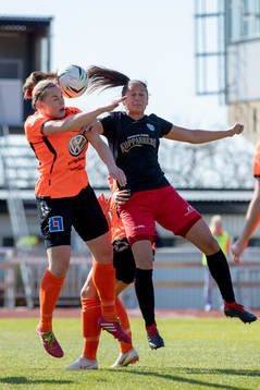 Göteborgs Taylor Leach mot Kungsbackas Lina Gerhardsson