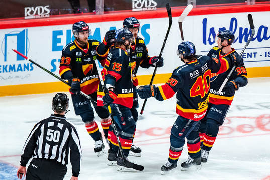Djurgårdens Jacob Josefson, Jakob Lilja, Olle Alsing,
