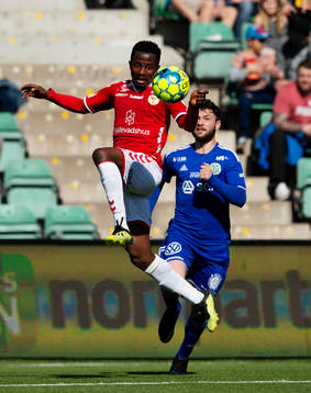 Kalmars Chima Akas och Sundsvalls Jonathan Tamimi Syberg