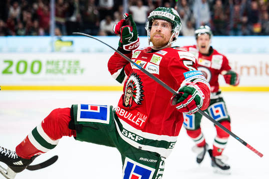 Frölundas Chay Genoway jublar