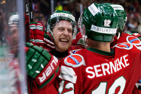 Frölundas Chay Genoway jublar