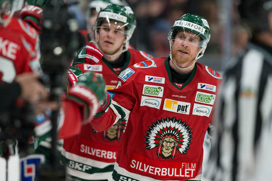 Frölundas Chay Genoway jublar