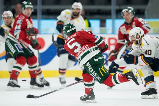 Frölundas Chay Genoway skjuter 3-2