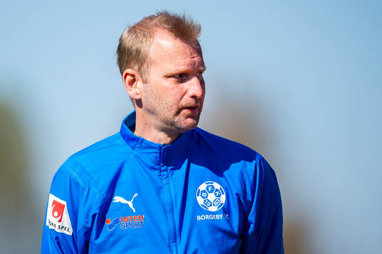 Borgebys tränare Patrik Persson