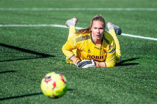 Limhamn Bunkeflos målvakt Vera Amanda Varis 