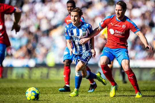 IFK Göteborgs Patrik Karlsson Lagemyr och Helsingborgs