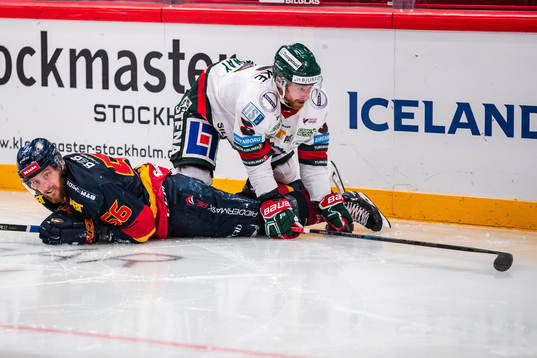 Djurgårdens Robin Norell och Frölundas Chay Genoway