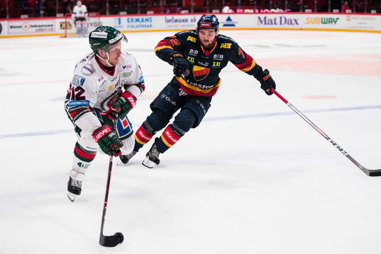 Frölundas Max Friberg och Djurgårdens Emil Bemström