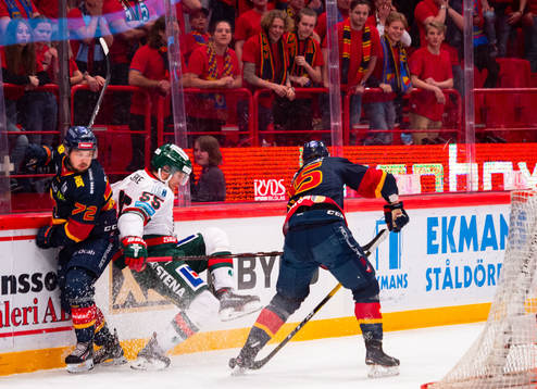Djurgårdens Emil Bemström och Frölundas David Printz