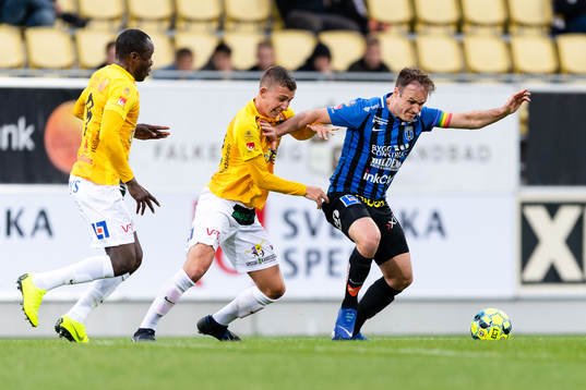 Falkenbergs John Björkengren och Sirius Niklas Busch Thor