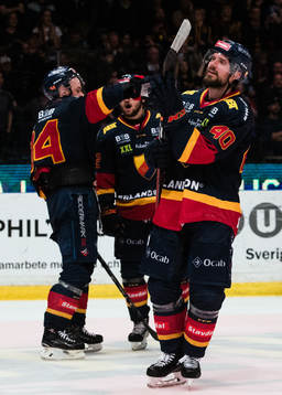 Djurgårdens Jacob Josefson jublar