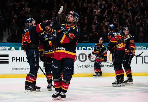 Djurgårdens Jacob Josefson jublar