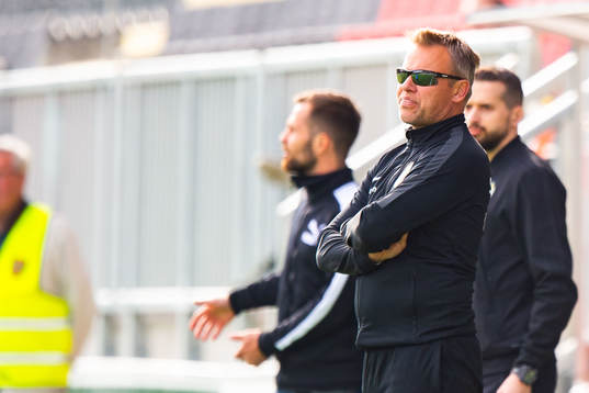 Brommapojkarnas tränare Roberth Björknesjö