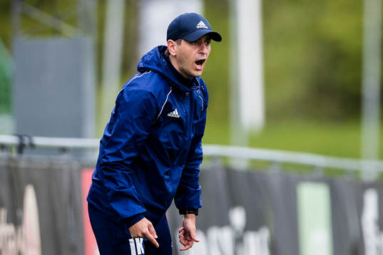   Eskilsminnes tränare Izet Kaljic