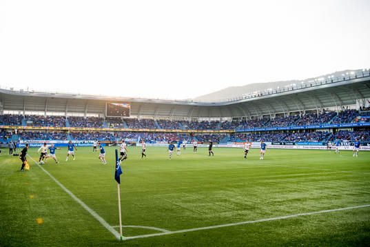 General interior view of Aker Stadion