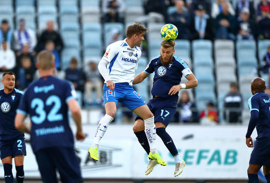 IFK Norrköpings Christoffer Nyman och Malmö FFs Rasmus