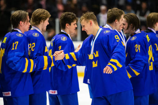 Oscar Lawner, Max Wahlgren, Ludvig Hedström and Albin