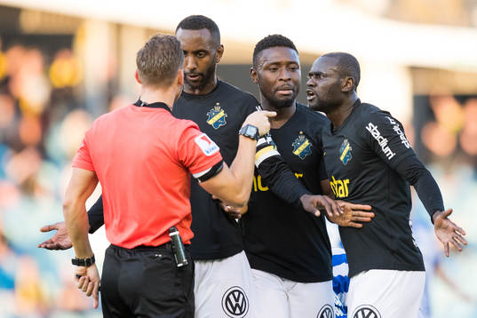 s Henok Goitom, Chinedu Ogbuke Obasi och Enoch Kofi Adu