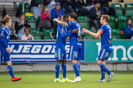 Sundsvalls Peter Wilson jublar efter 3-1