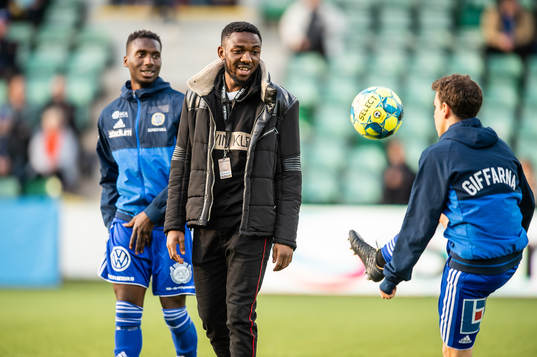 Sundsvalls Chidi Dauda Omeje spelar ej pga skada