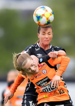 Göteborgs Pauline Hammarlund och Kristianstads Tilda