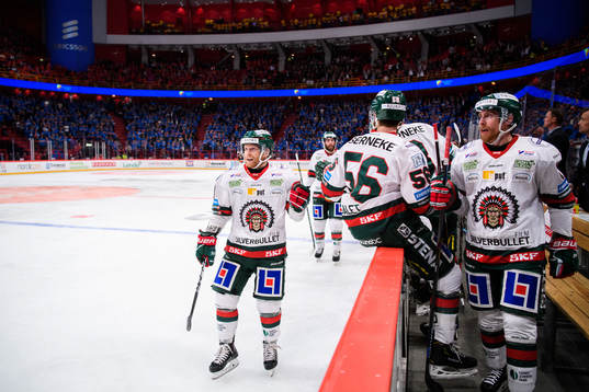 Frölundas Ryan Lasch jublar