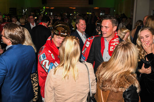 Max Friberg och tränare Roger Rönnberg