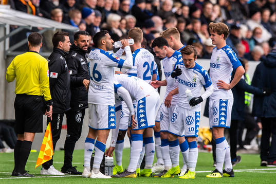 IFK Göteborgs spelare samlas