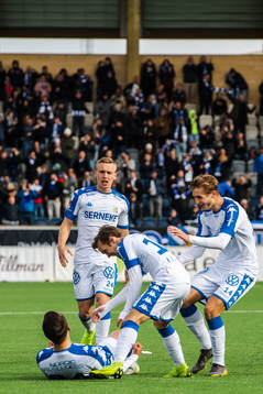 IFK Göteborgs Måns Saebbö, Benjamin Nygren och Patrik