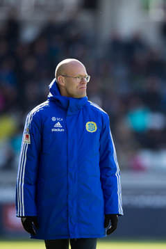 Sundsvalls tränare Joel Cedergren