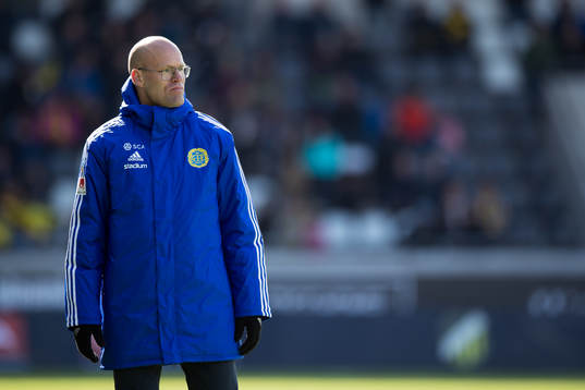 Sundsvalls tränare Joel Cedergren