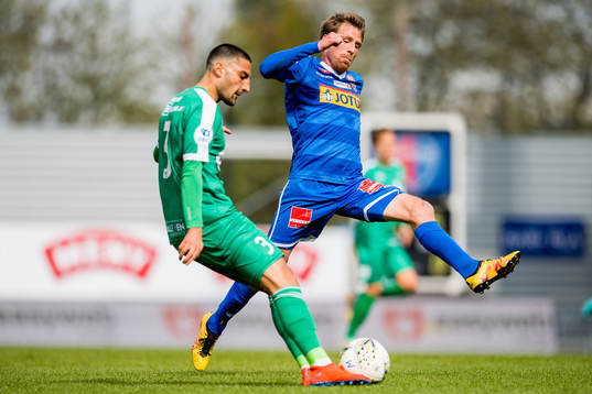 Daniel Arrocha of Nest-Sotra and Håvard Storbæk of Sandefjord