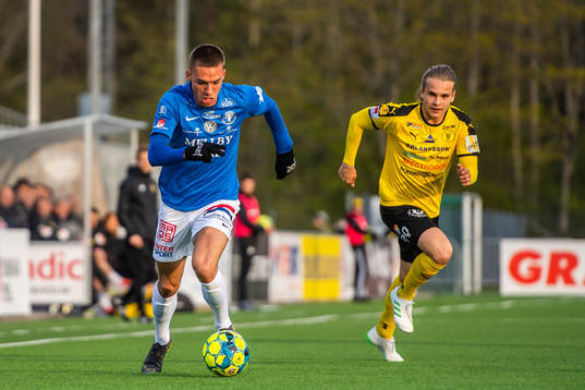 Trelleborgs Felix Hörberg och Frejs Amadeus Sögaard